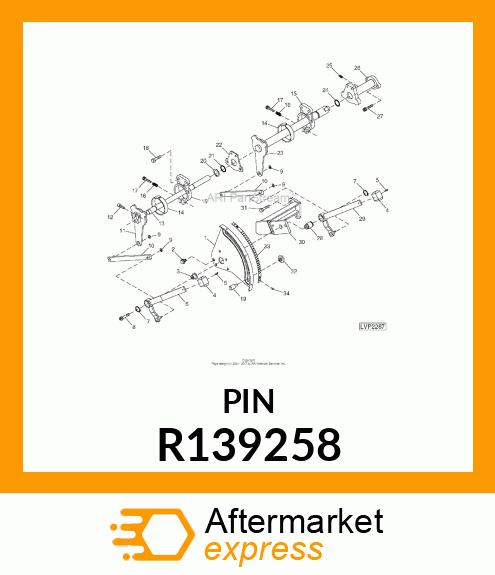 PIN, SHOULDERED R139258