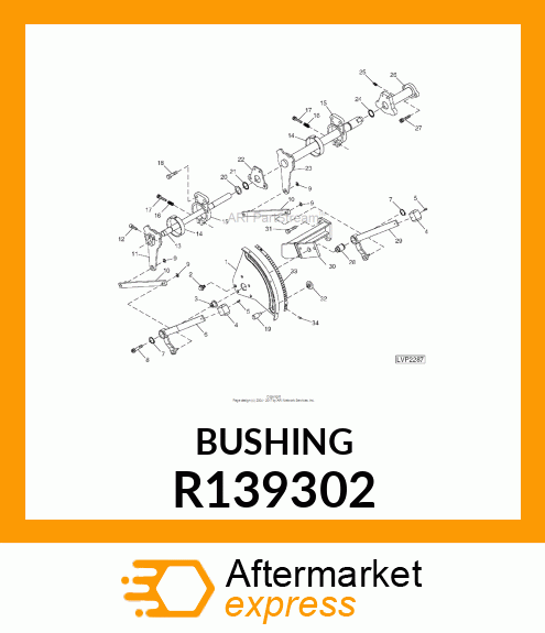 BUSHING R139302
