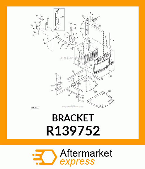 BRACKET R139752