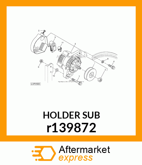 HOLDER SUB r139872