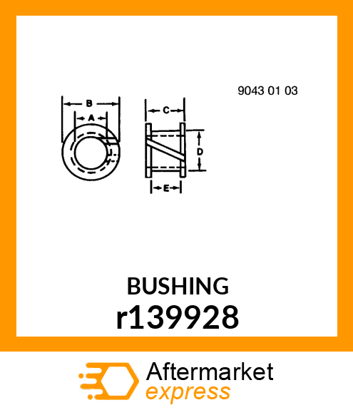 BUSHING r139928