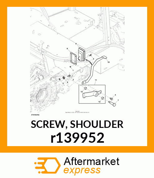 SCREW, SHOULDER r139952