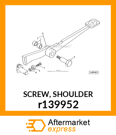 SCREW, SHOULDER r139952