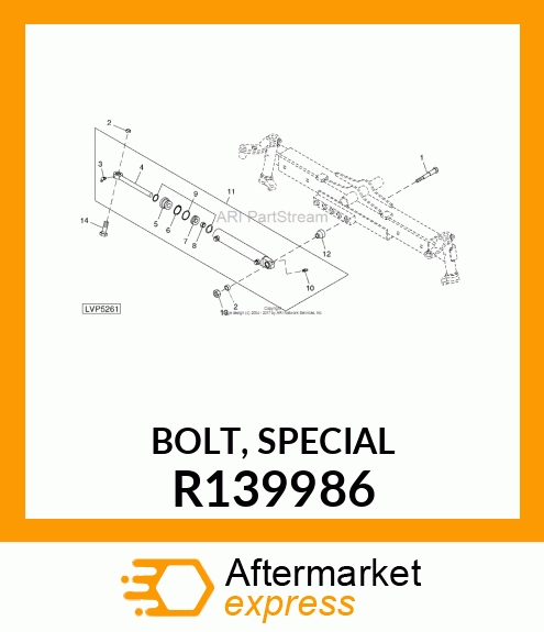 BOLT, SPECIAL R139986
