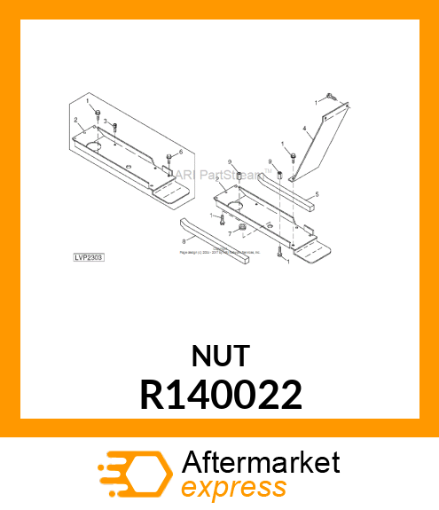 SPACER, THREADED R140022