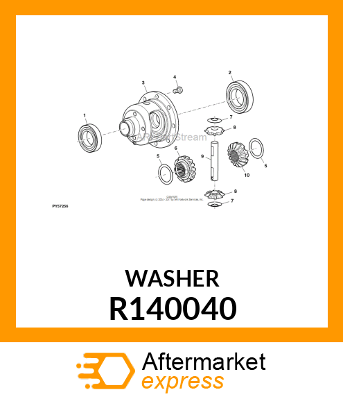WASHER R140040