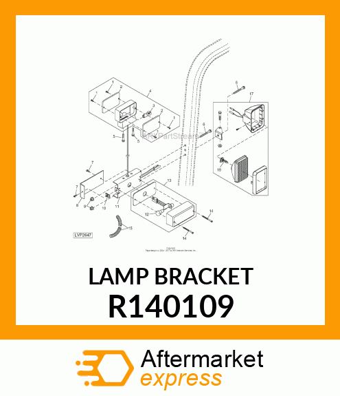 LAMP BRACKET R140109