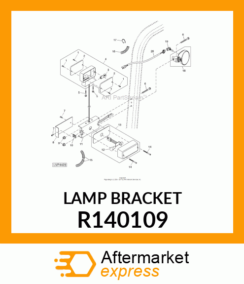 LAMP BRACKET R140109