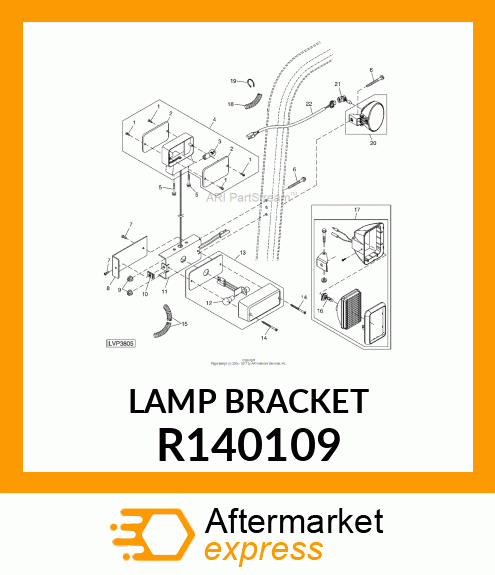 LAMP BRACKET R140109