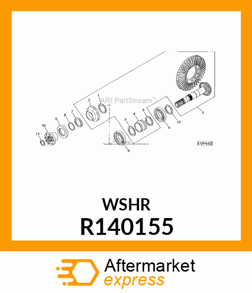 SHIM, 2.50 MM R140155