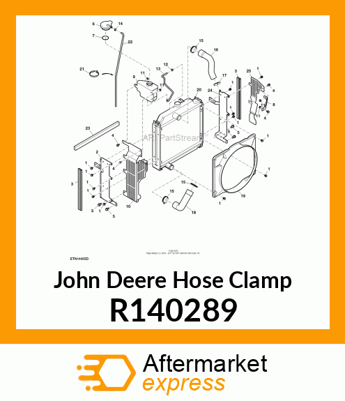 CLAMP, HOSE R140289