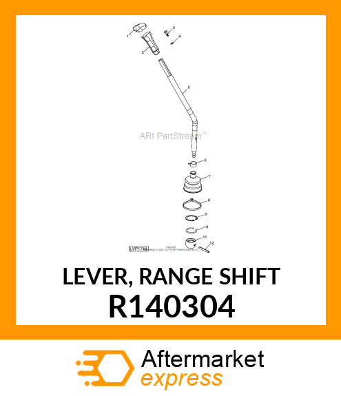 LEVER, RANGE SHIFT R140304