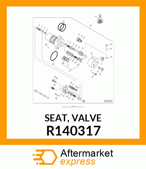 SEAT, VALVE R140317