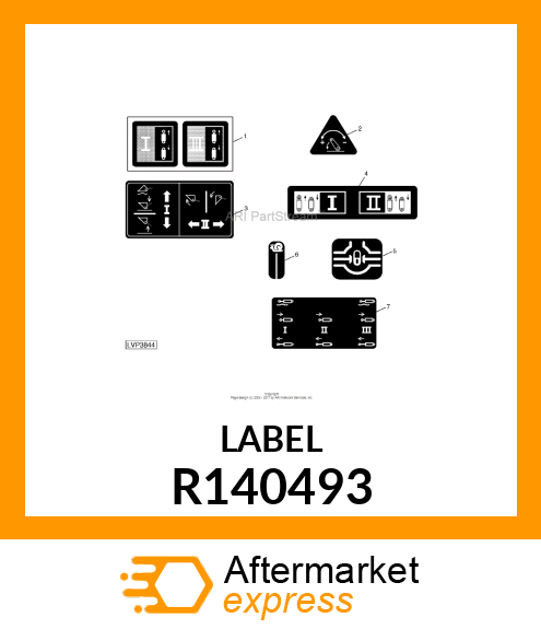 SIGN, SIGN, LABEL R140493