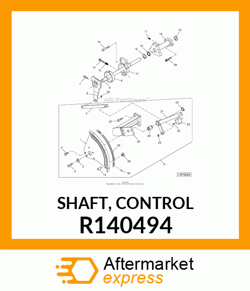 SHAFT, CONTROL R140494
