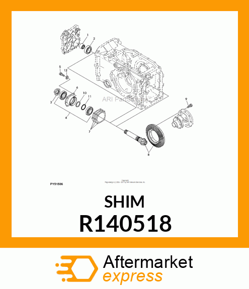 SOLID SHIM, 0.5 R140518