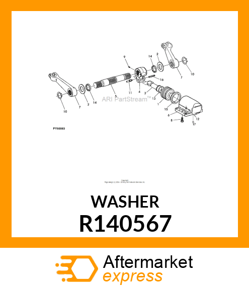 WASHER R140567