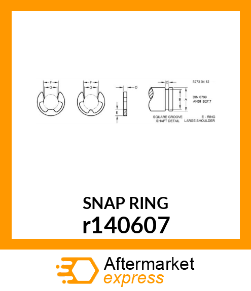 RING, RETAINING r140607