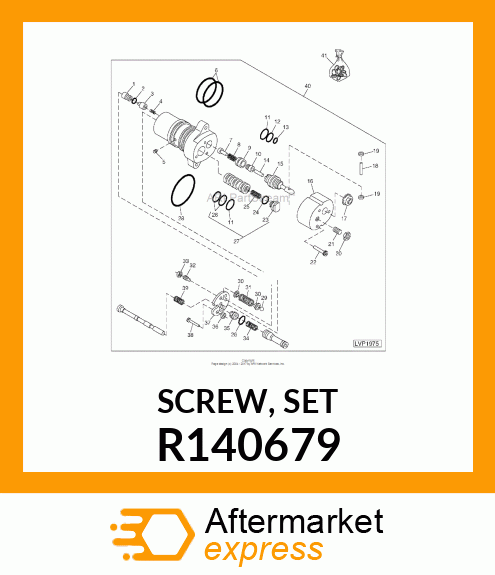 SCREW, SET R140679