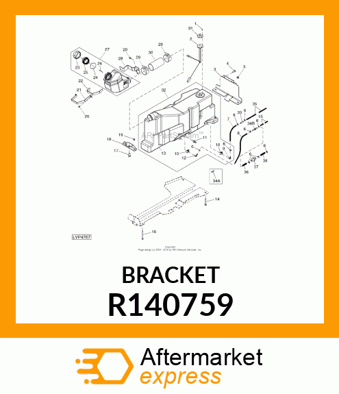 BRACKET R140759