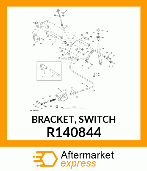 BRACKET, SWITCH R140844