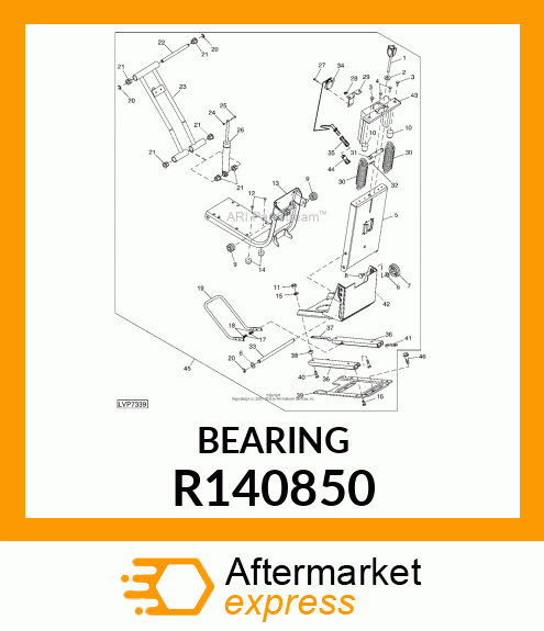 CYLINDRICAL ROLLER BEARING, SEAT SU R140850