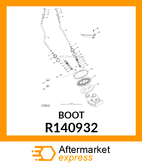 BOOT,SHIFT LEVER R140932