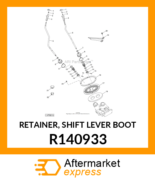 RETAINER, SHIFT LEVER BOOT R140933