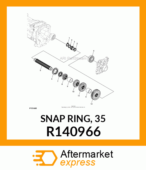 SNAP RING, 35 R140966