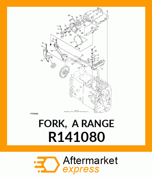 FORK, A RANGE R141080