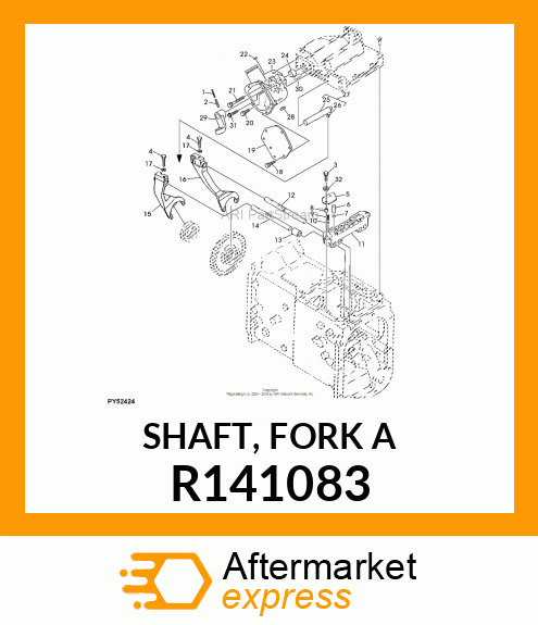 SHAFT, FORK A R141083