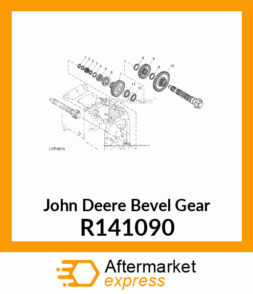 BEVEL GEAR, 39 T R141090