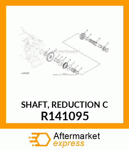 SHAFT, REDUCTION C R141095