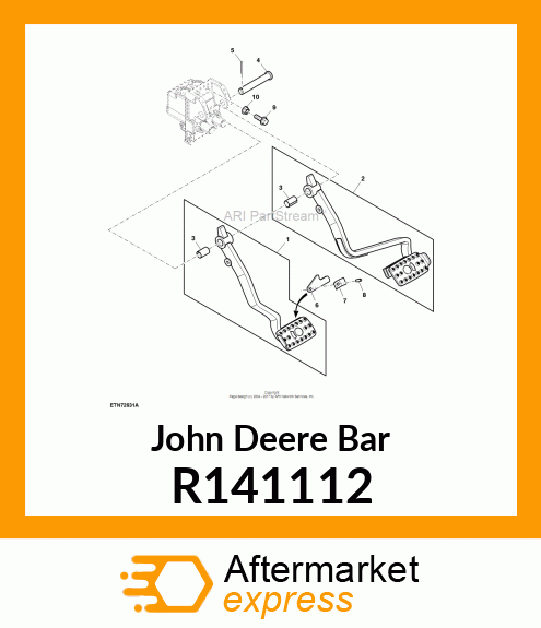 BAR, BAR, ARM BRAKE PEDAL R141112