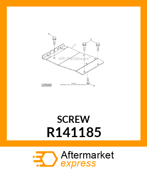 SCREW, HEX SOCKET R141185