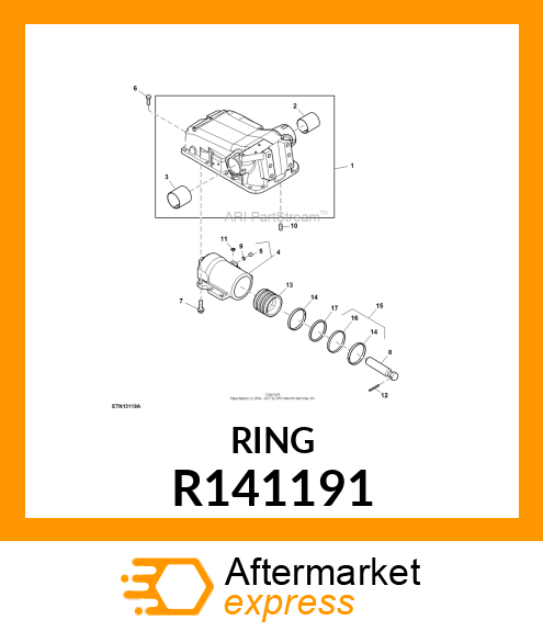 WEAR RING, RING, WEAR R141191