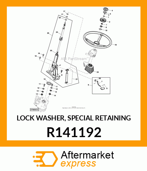 LOCK WASHER, SPECIAL RETAINING R141192