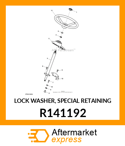 LOCK WASHER, SPECIAL RETAINING R141192