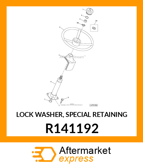 LOCK WASHER, SPECIAL RETAINING R141192