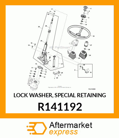 LOCK WASHER, SPECIAL RETAINING R141192