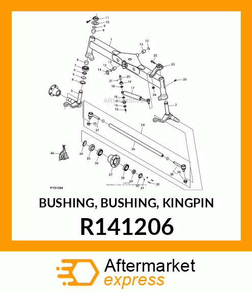 BUSHING, BUSHING, KINGPIN R141206