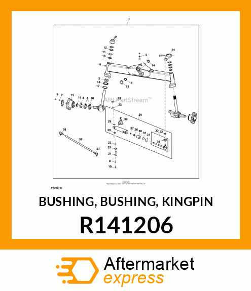 BUSHING, BUSHING, KINGPIN R141206