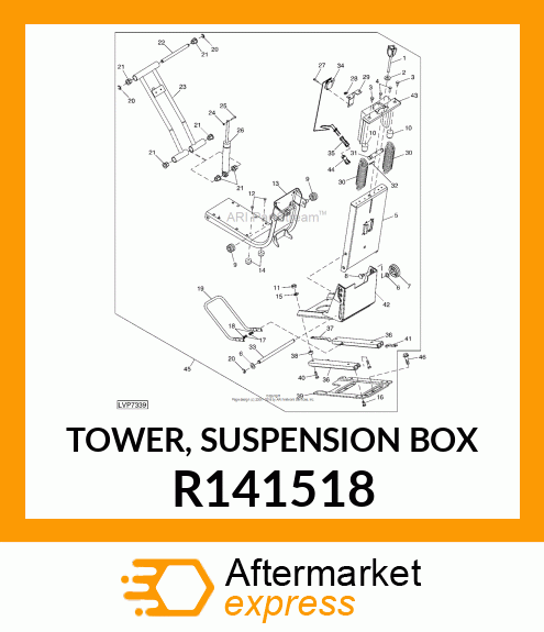 TOWER, SUSPENSION BOX R141518