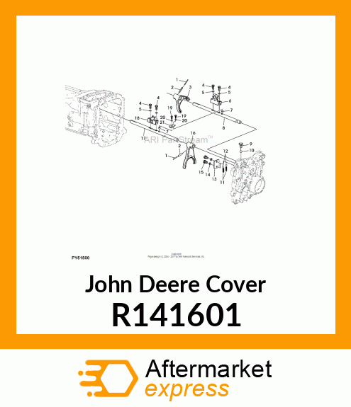 COVER, RANGE SHIFTER R141601