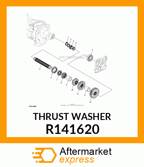 THRUST WASHER R141620