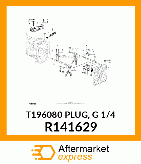 T196080 PLUG, G 1/4 R141629