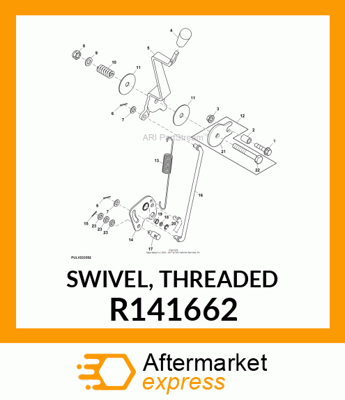 SWIVEL, THREADED R141662