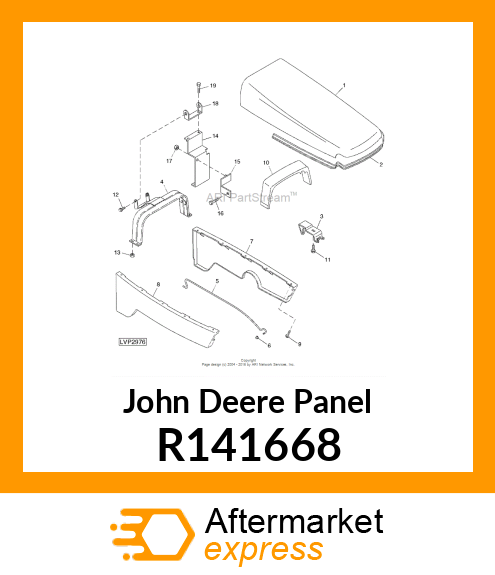 PANEL, PANEL, RH SIDE R141668