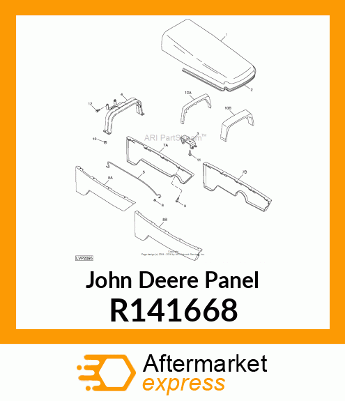 PANEL, PANEL, RH SIDE R141668