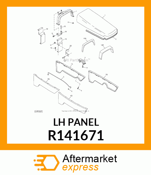 PANEL, LH SIDE /4 R141671